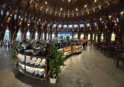 Buffet nướng hội an, BBQ nhà hàng nón lá