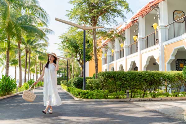 Cảnh quan đẹp trong resort
