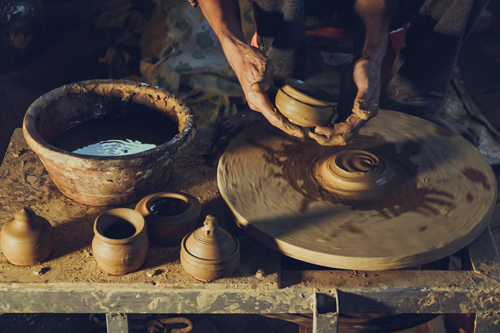 những công cụ cần thiết để làm gốm
